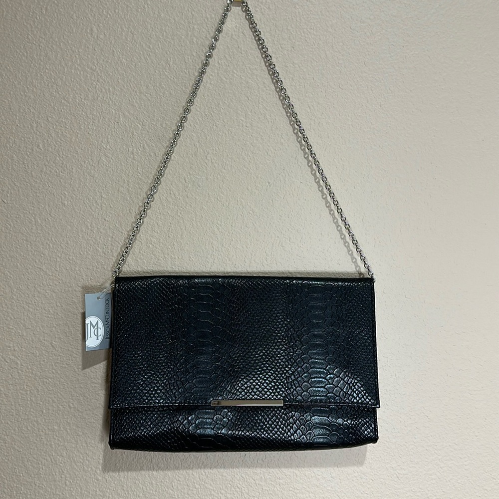 JESSICA MCCLINTOCK NWT Snakeskin Clutch Purse